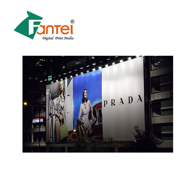 Bandera hecha excursionismo blanca de encargo Rolls Flex For Adversting Printing del PVC