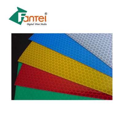 ISO Flex Banner reflexivo los 50M, hoja reflexiva del PVC para la impresión del panel de la muestra