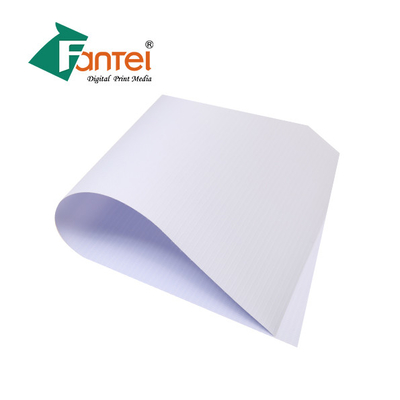 200DX300D bandera blanca del Pvc del Pancarta flexible de PVC 300gsm para la impresión del cartel