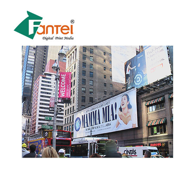 Vinilo al aire libre modificado para requisitos particulares Mesh Weather Resistant de las banderas del PVC