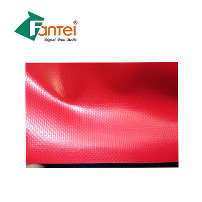 lona tejida, túnel de lavado anti Mat Semi Matte de la tienda del PVC 440gsm del moho