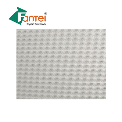 BLANCO imprimible lateral de la bandera del PVC de la malla favorable al medio ambiente