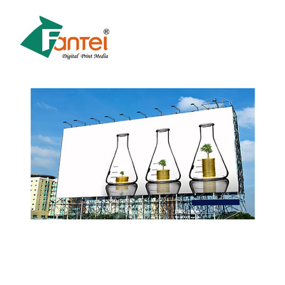 impresión grande Lona Flex Banner Material 500*500 del tamaño de la bandera blanca del PVC 13oz