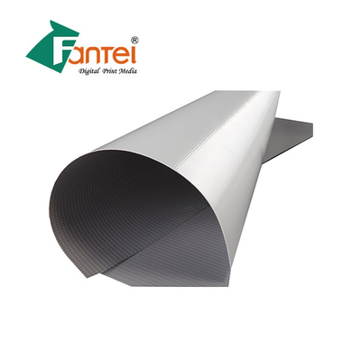 gris al aire libre de Rolls de la bandera del PVC de 500X500 340g limpieza de uno mismo de 5 metros