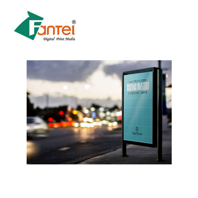 Bandera laminada caliente espesada brillante, Flex Banner Roll de encargo